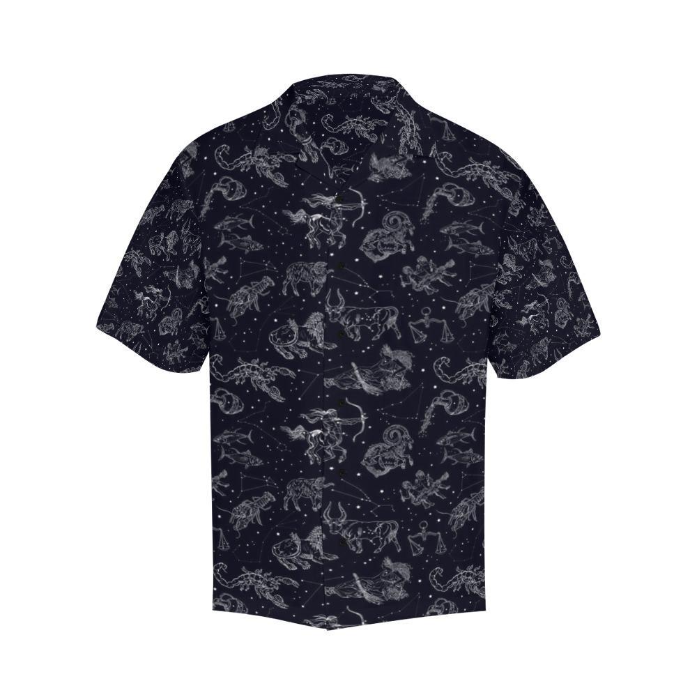 Zodiac Print Design Hawaiian Shirt