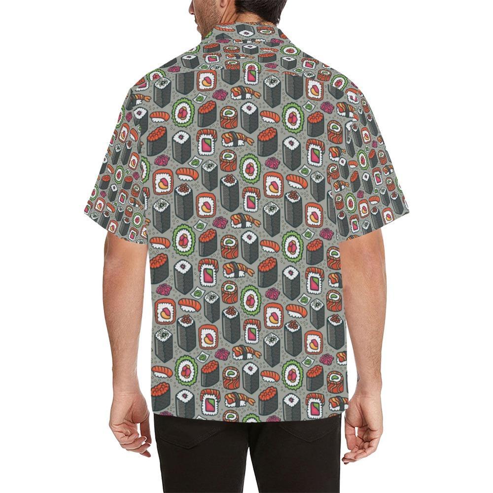 Sushi Print Design Hawaiian Shirt