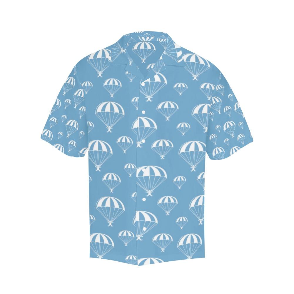 Skydiver Print Design Hawaiian Shirt