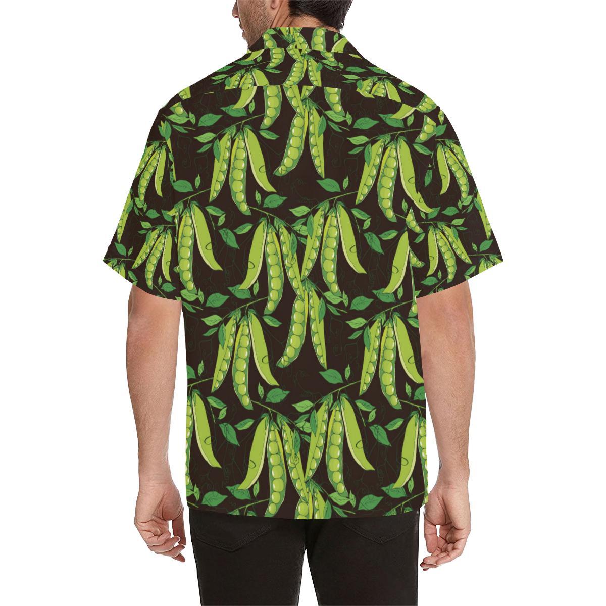 Peas Pattern Print Design A Hawaiian Shirt
