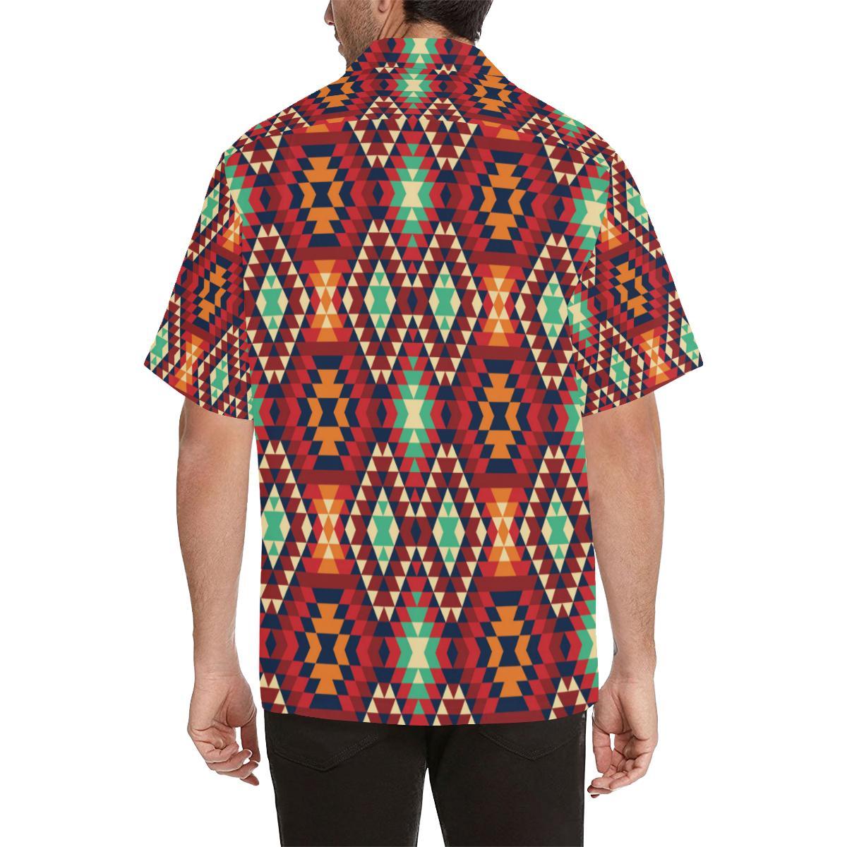 Native Pattern Print Design A Hawaiian Shirt