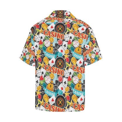Casino Pattern Print Design Hawaiian Shirt