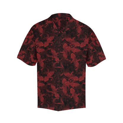 Gecko Pattern Print Design Hawaiian Shirt