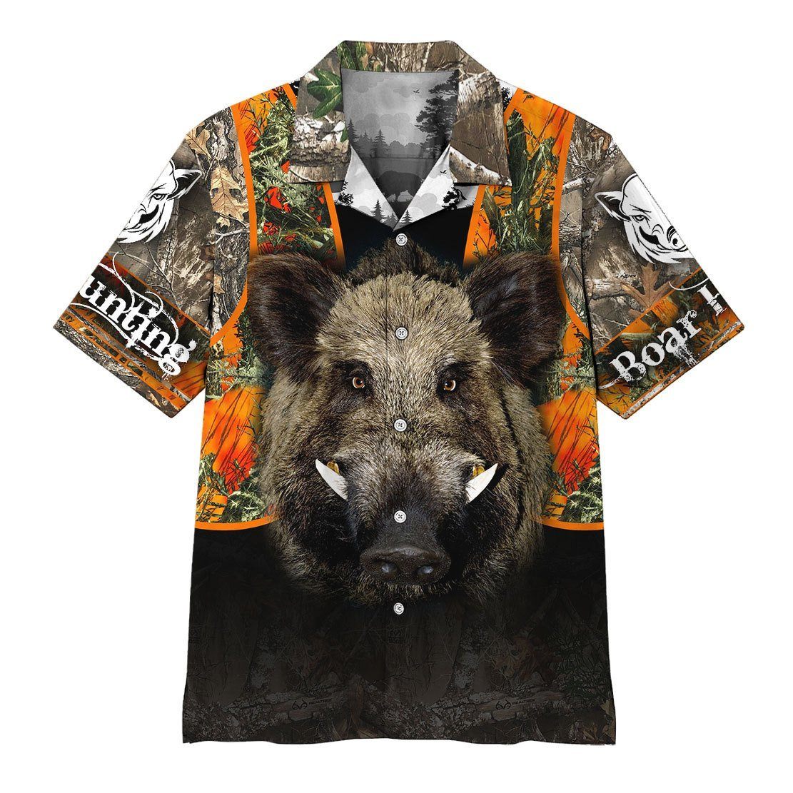 3D Boar Hunting Hawaii Shirt