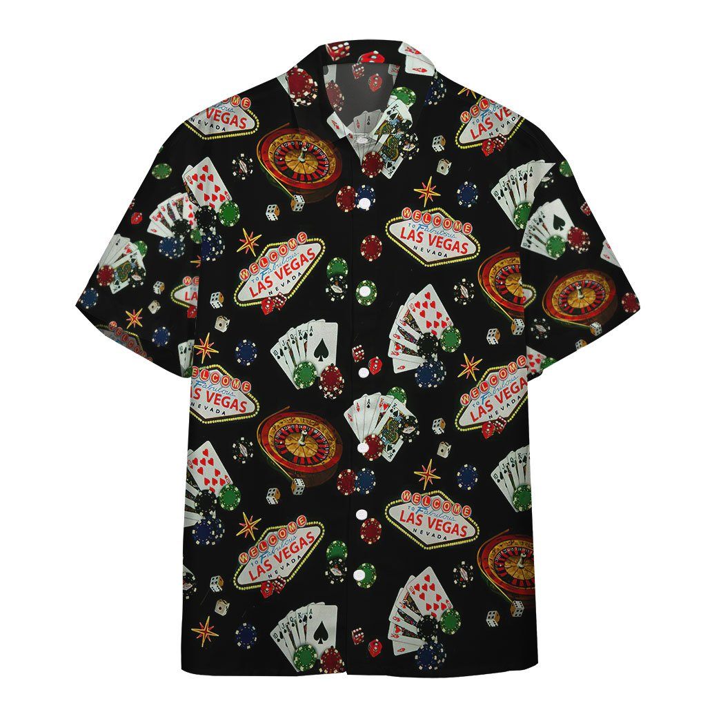  3D Las Vegas Gambling Custom Hawaii Shirt