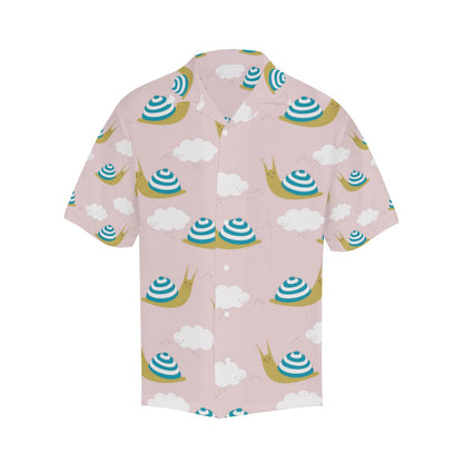 Snail Pattern Print Design Hawaiian Shirt