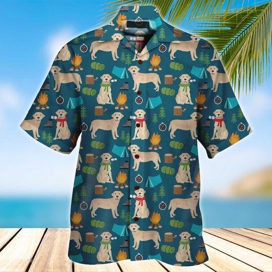 Labrador Retriever Hawaiian Shirt | For Men & Women | Adult | HW6039