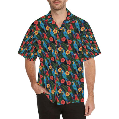 Parrot Pattern Print Design A Hawaiian Shirt