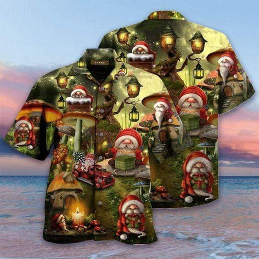 Hawaiian Aloha Shirts The Gift Of The Gnome Christmas