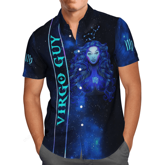 Virgo Guy The Legend Zodiac Hawaiian Aloha Shirt 