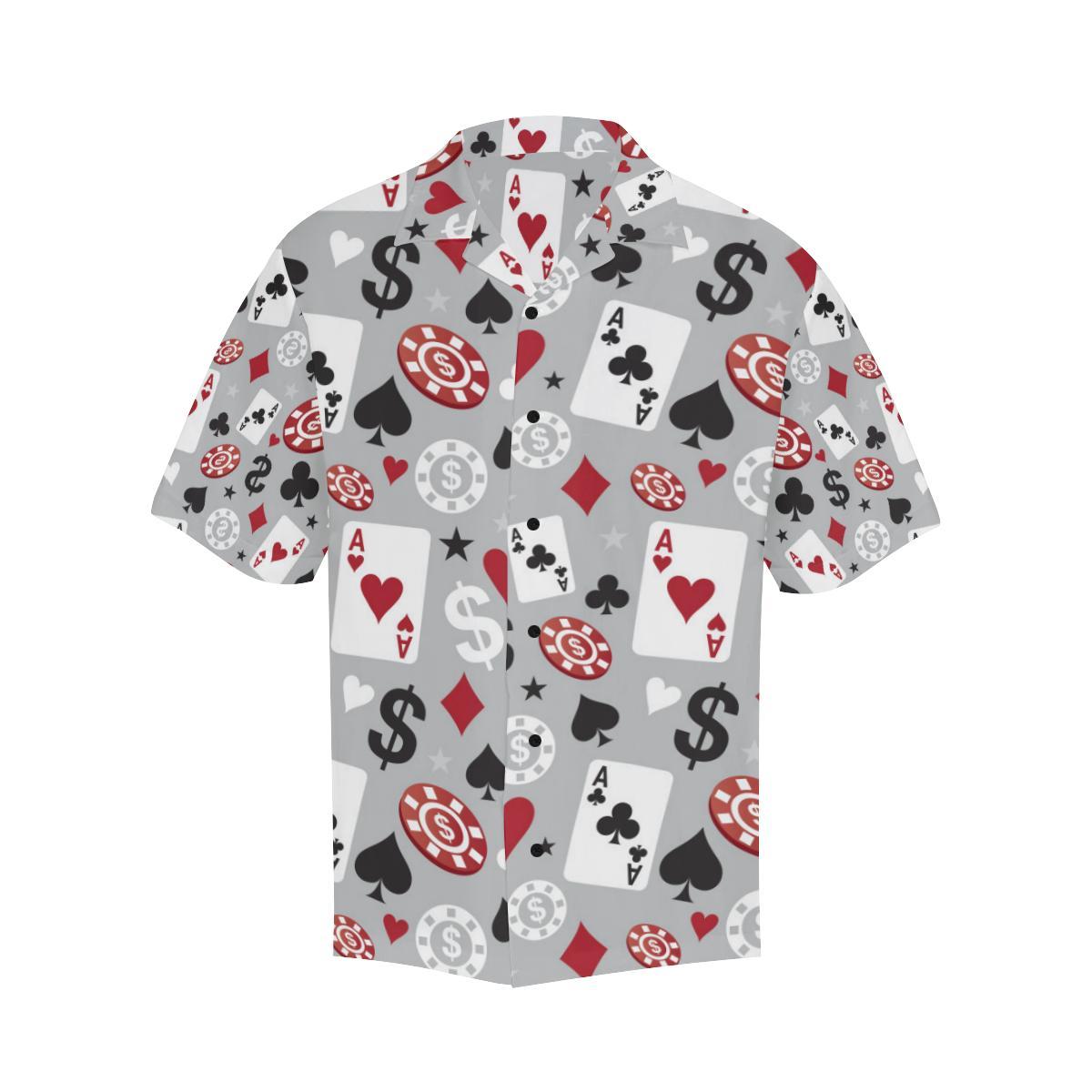 Casino Pattern Print Design Hawaiian Shirt