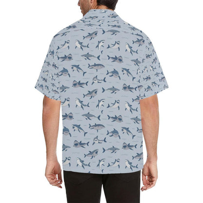 Shark Print Design Hawaiian Shirt