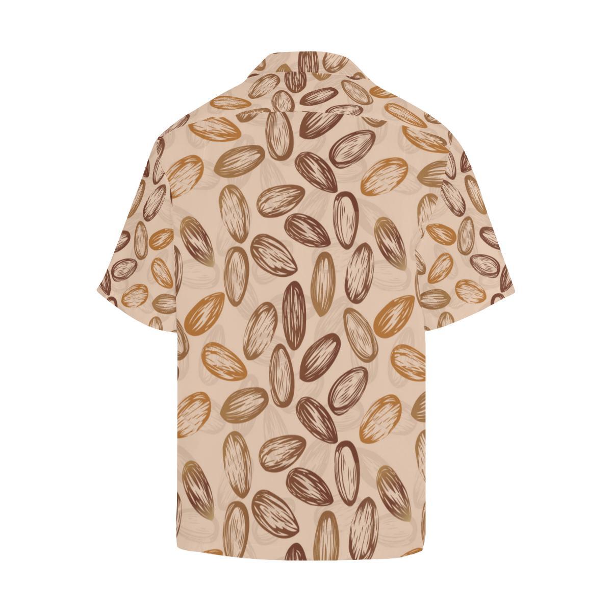 Almond Pattern Print Design Hawaiian Shirt