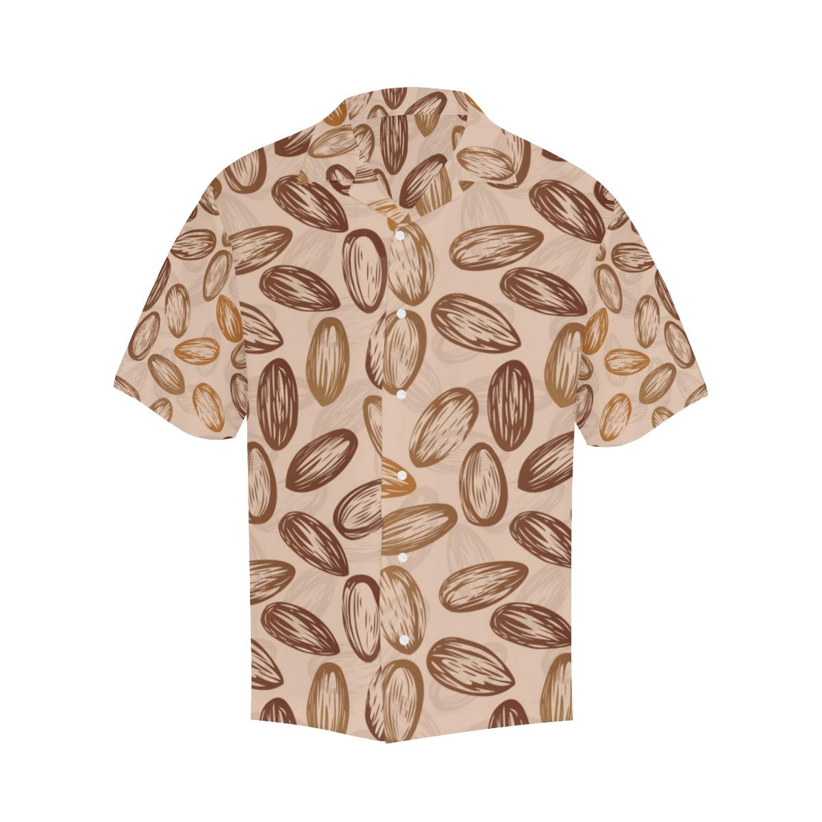 Almond Pattern Print Design Hawaiian Shirt