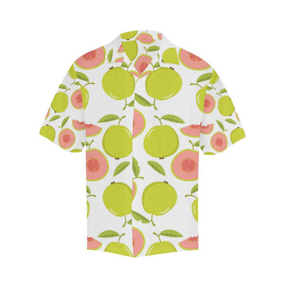 Guava Pattern Mens All Over Print Hawaiian Shirt