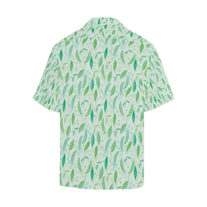 Green Peas Pattern Print Design 01 Mens All Over Hawaiian Shirt