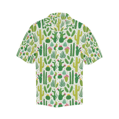 Cactus Pattern Copy Mens All Over Print Hawaiian Shirt