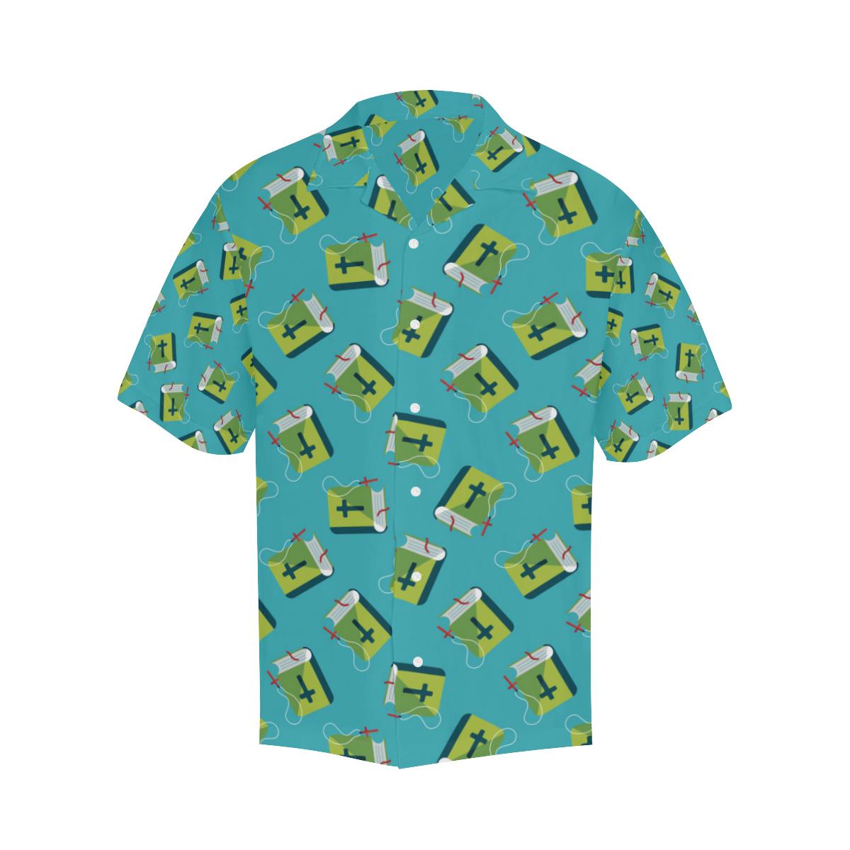 Bible Pattern Print Design Hawaiian Shirt