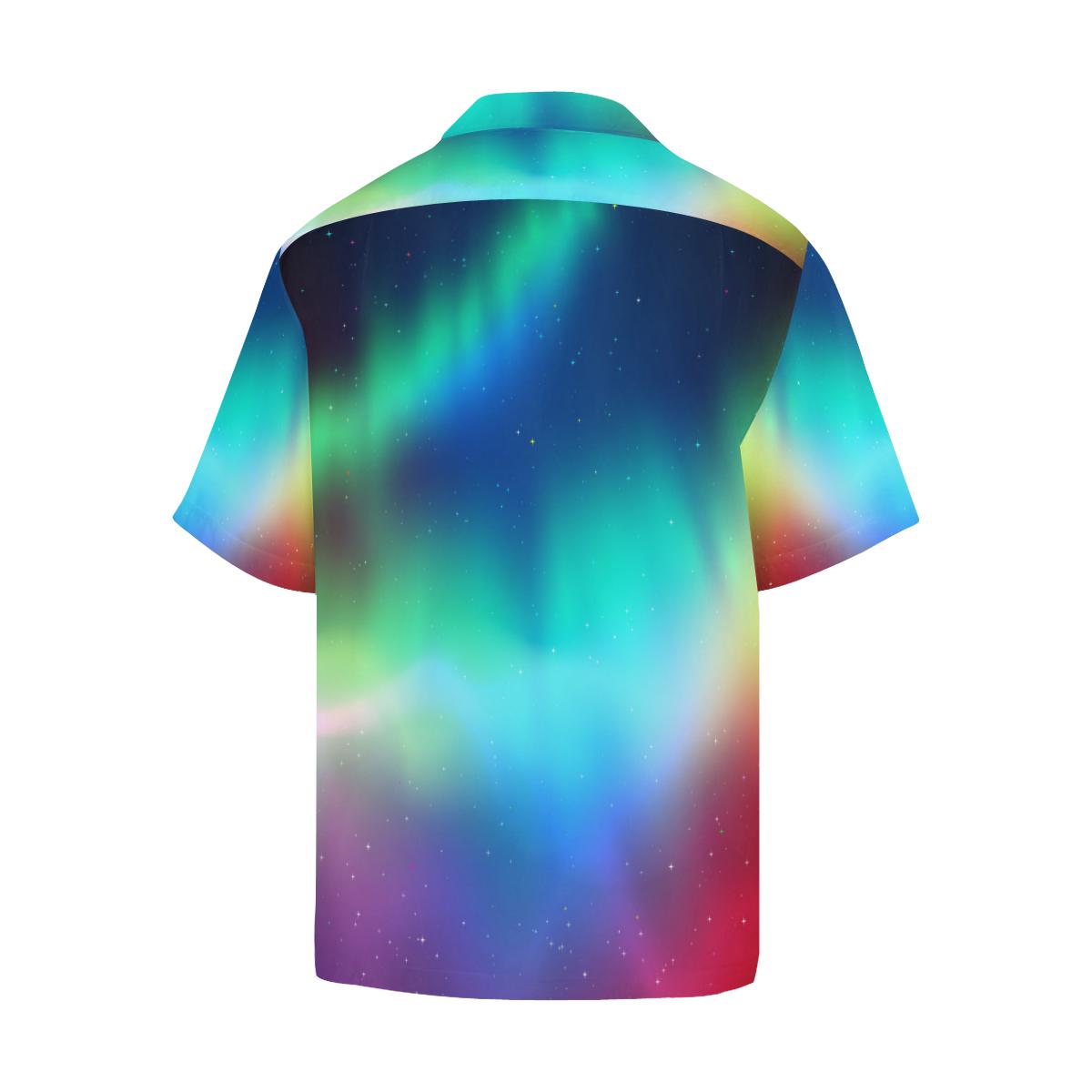 Aurora Borealis Pattern Print Design Hawaiian Shirt