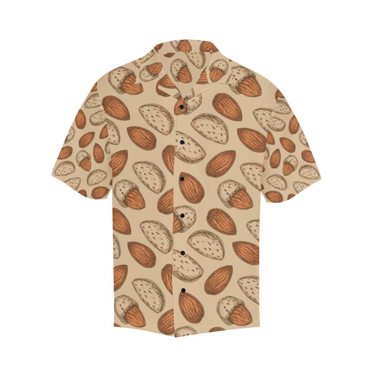 Almond Pattern Print Design Hawaiian Shirt