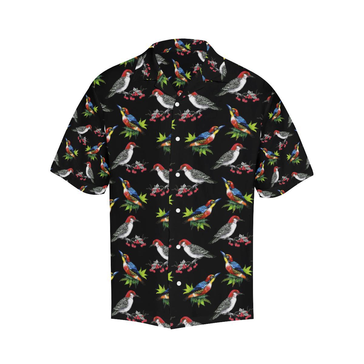 Birds Pattern Print Design Hawaiian Shirt