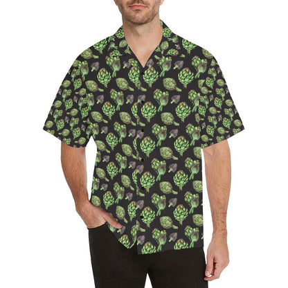 Artichoke Pattern Print Design Hawaiian Shirt