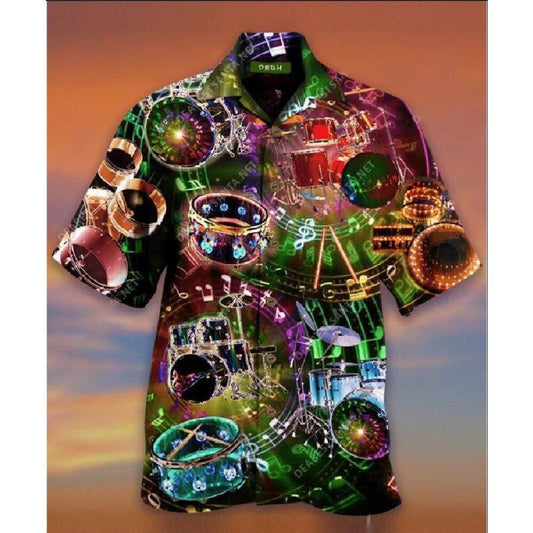 Musical Instrument Hawaiian Shirt | For Men & Women | Adult | HW4408