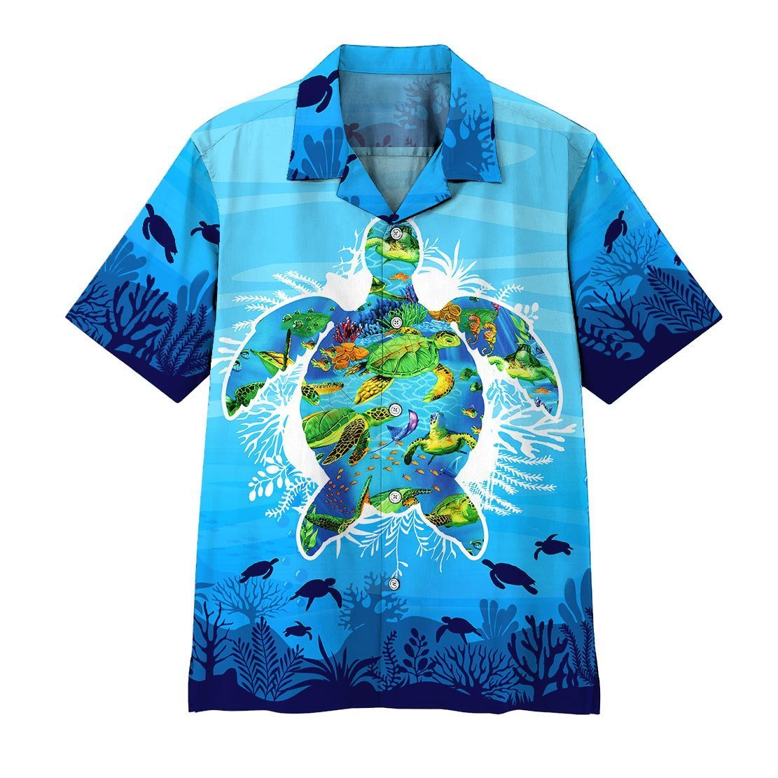  3D Sea Turtle Hawaii Shirt