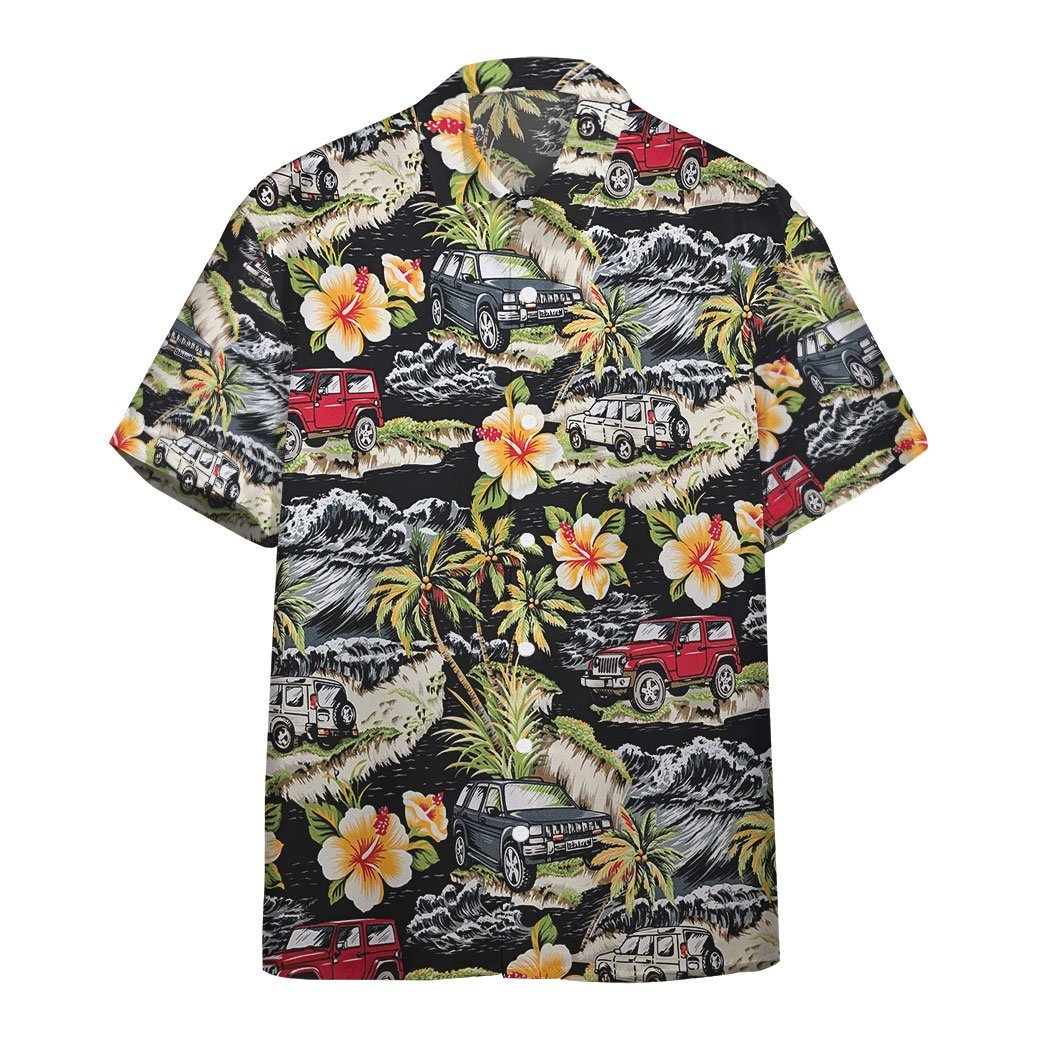  3D Vintage Pickup Trucks Custom Hawaii Shirt