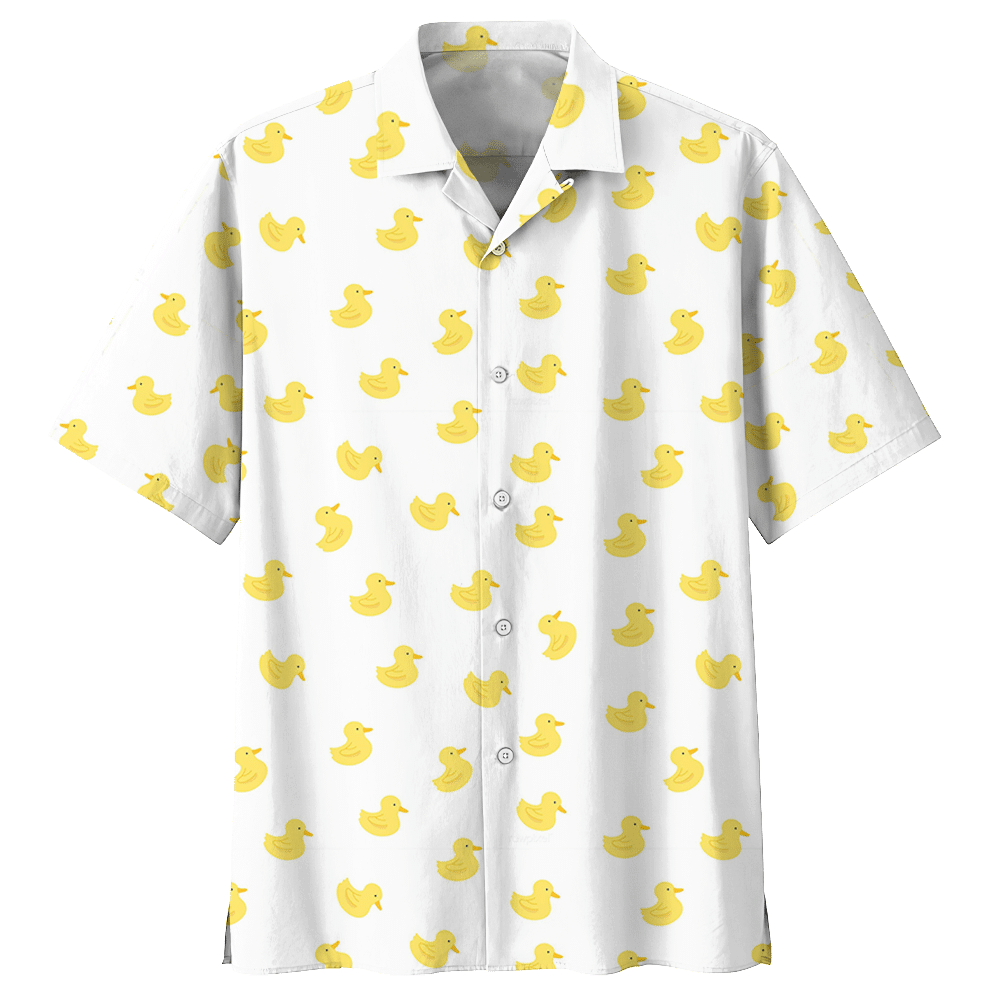 Duck  White Unique Design Unisex Hawaiian Shirt For Men And Women Dhc17063690