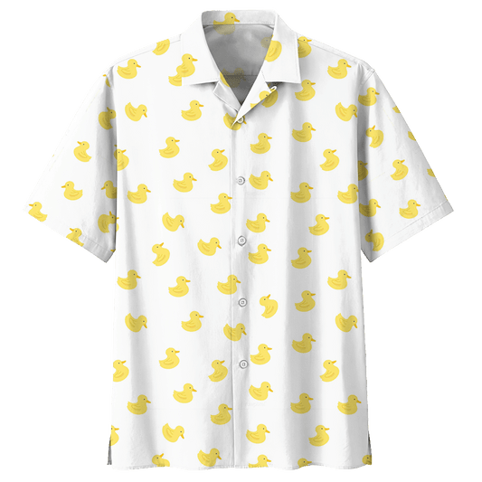 Duck  White Unique Design Unisex Hawaiian Shirt For Men And Women Dhc17063690