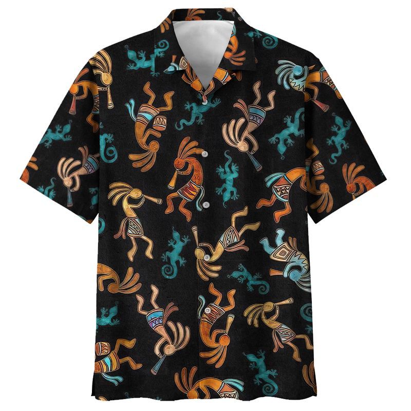 Indigenous  Black Awesome Design Unisex Hawaiian Shirt For Men And Women Dhc17063930