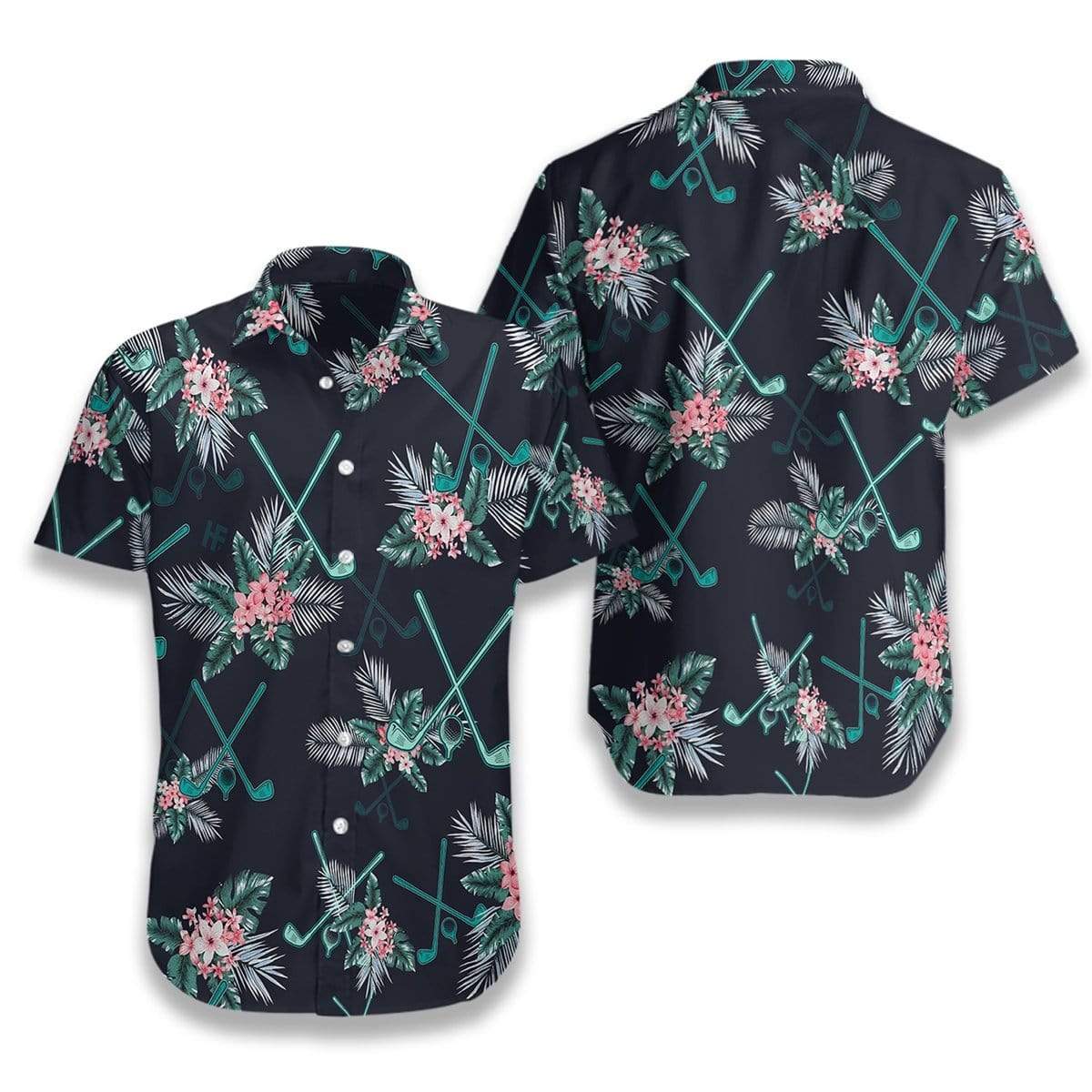 Hawaiian Aloha Shirts Golf Tropical