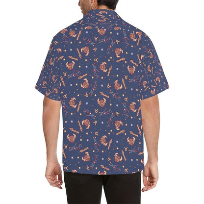 Taurus Print Design Hawaiian Shirt