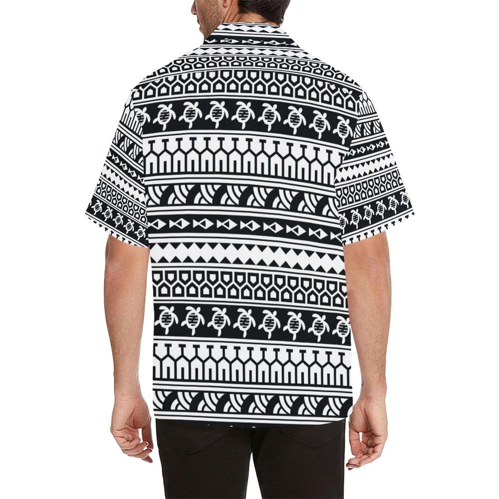 Samoan Pattern Print Design Hawaiian Shirt