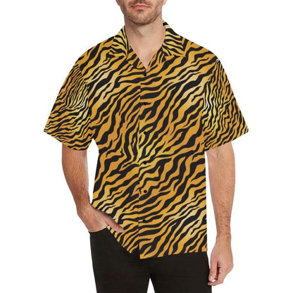 Tiger Print Design Hawaiian Shirt