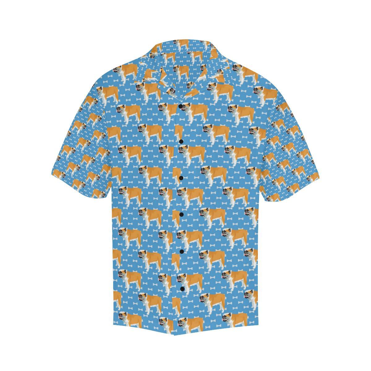 Bulldogs Pattern Print Design Hawaiian Shirt