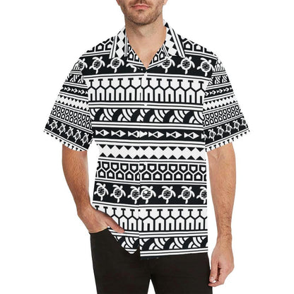 Samoan Pattern Print Design Hawaiian Shirt