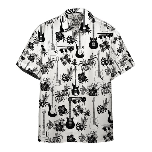  3D Electric Guitar Hawaii Shirt