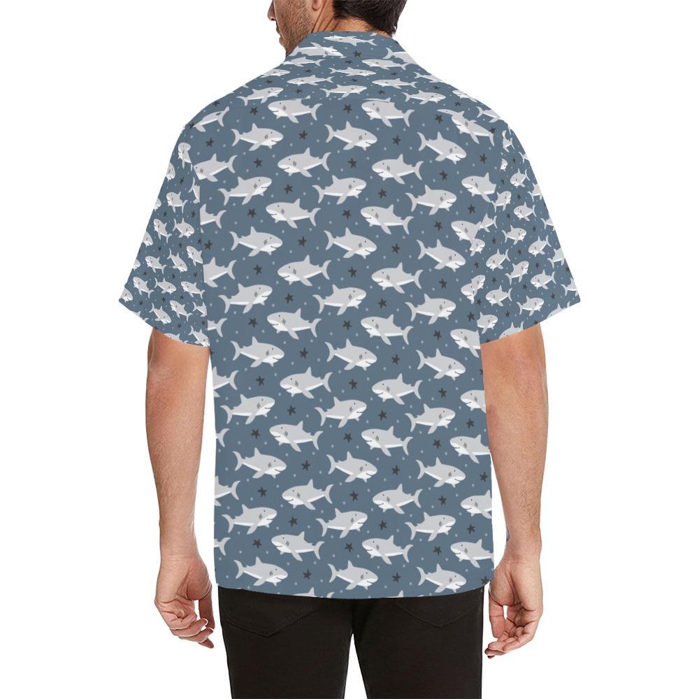 Shark Print Design Hawaiian Shirt