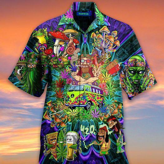 Amazing Hippie Hawaiian Shirt | For Men & Women | Adult | HW1781