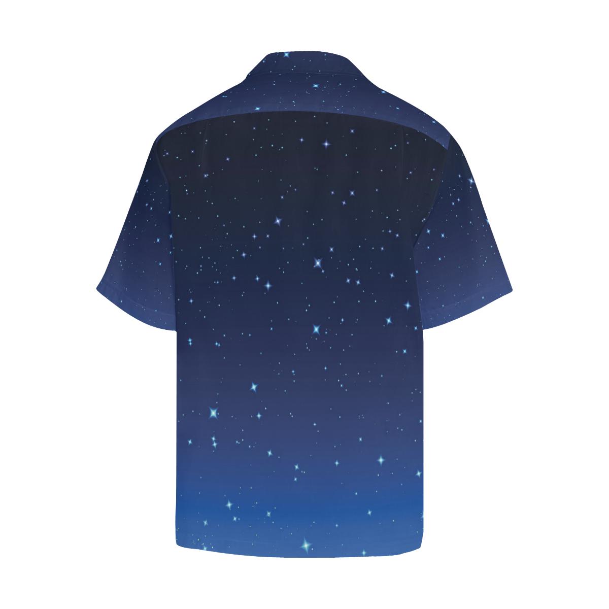 Night Sky Pattern Print Design A Hawaiian Shirt