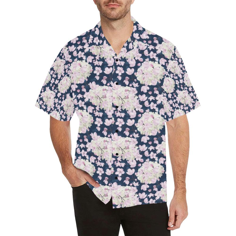 Sakura Print Design Hawaiian Shirt