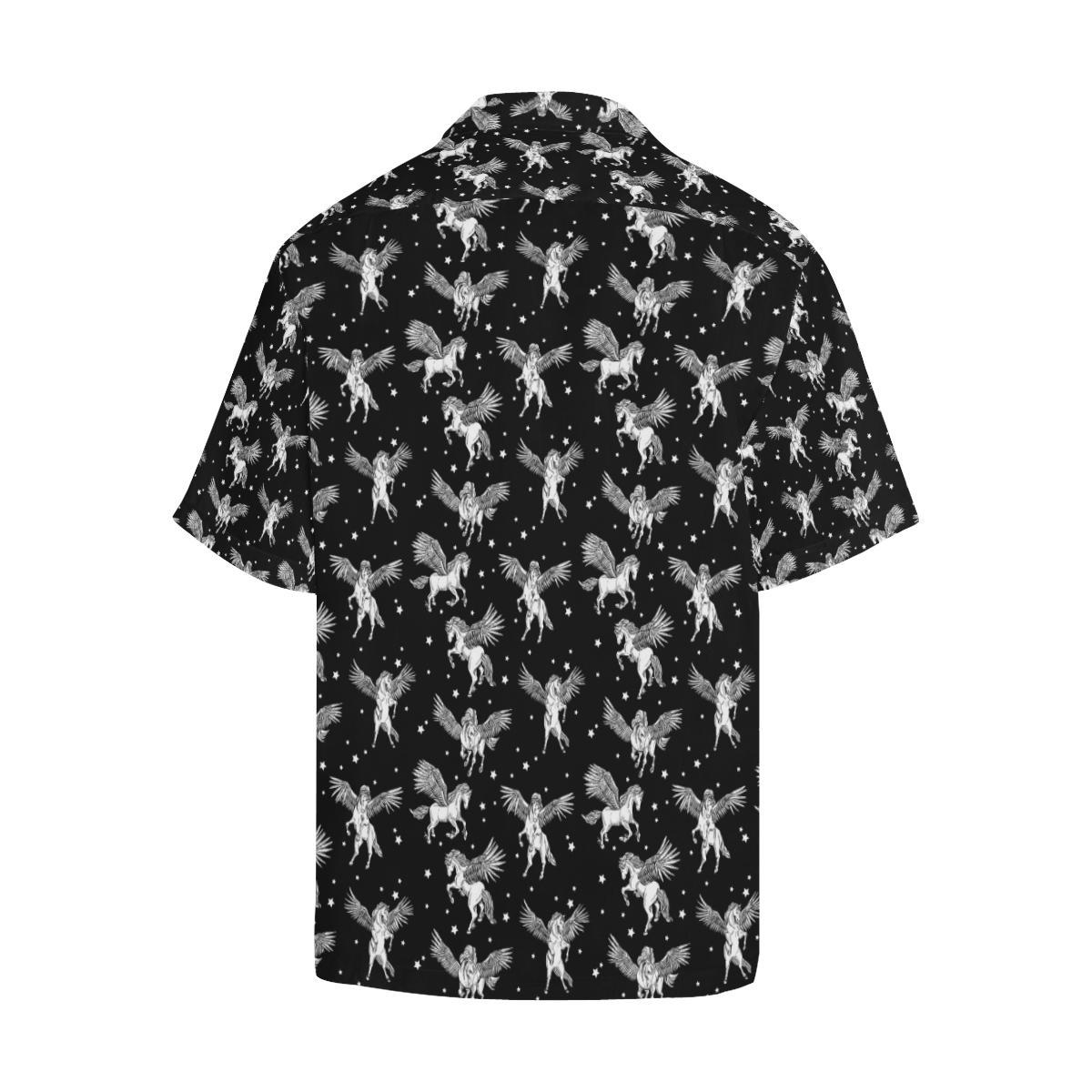 Pegasus Pattern Print Design Hawaiian Shirt