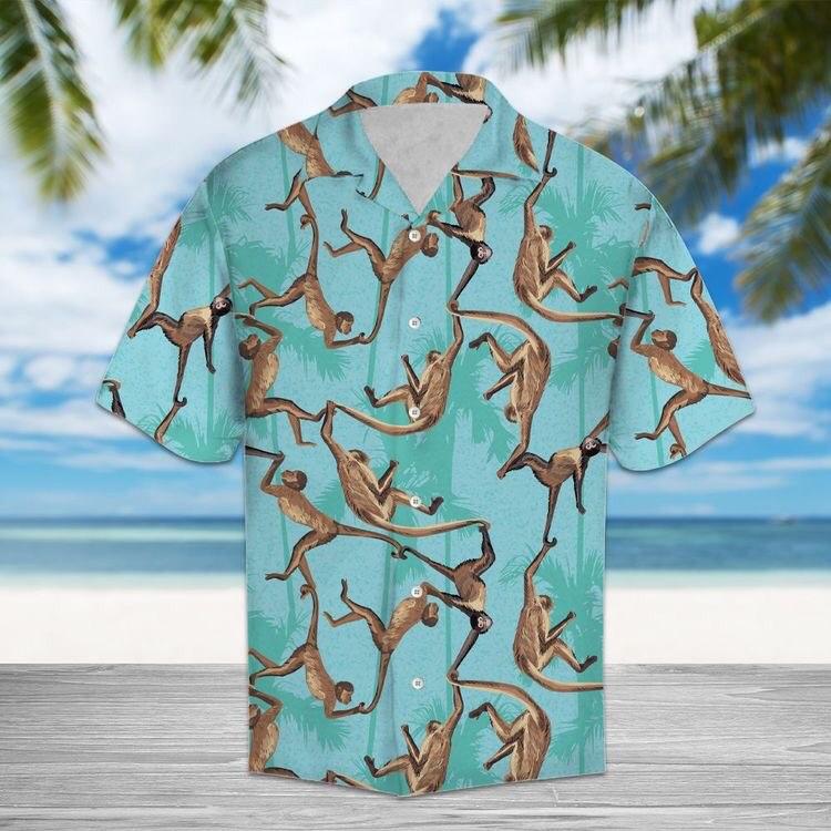 Monkey Hawaiian Aloha Shirts #DH