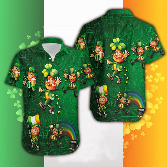 Hawaiian Aloha Shirts St Patrick's Day Lucky Money #502DH