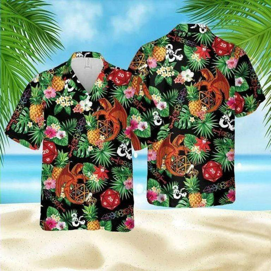 Hawaiian Aloha Shirts Dungeons And Dragons Dnd