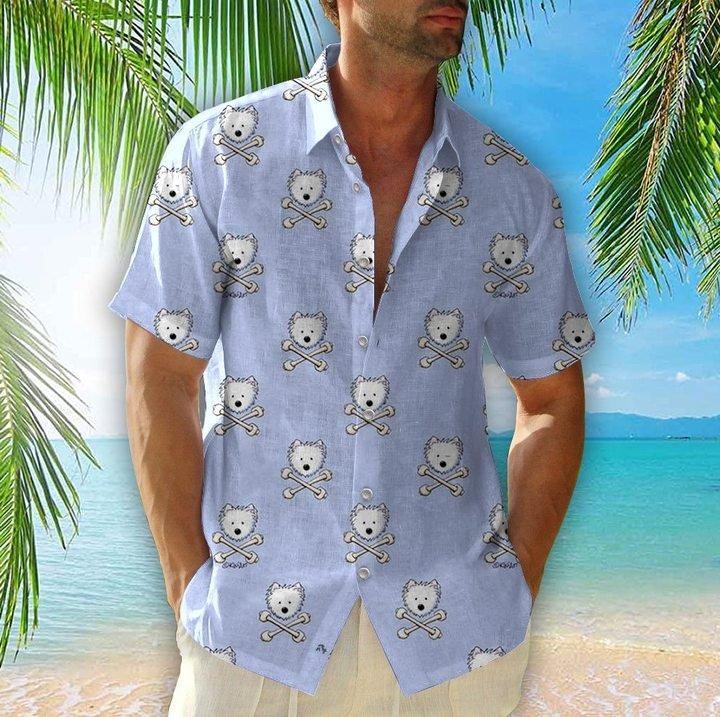 WESTIE HAWAIIAN SHIRT 3