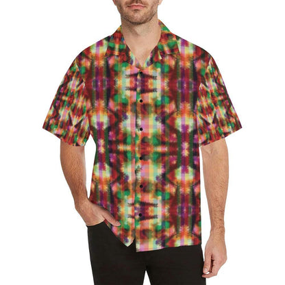 Tie Dye Print Design Hawaiian Shirt