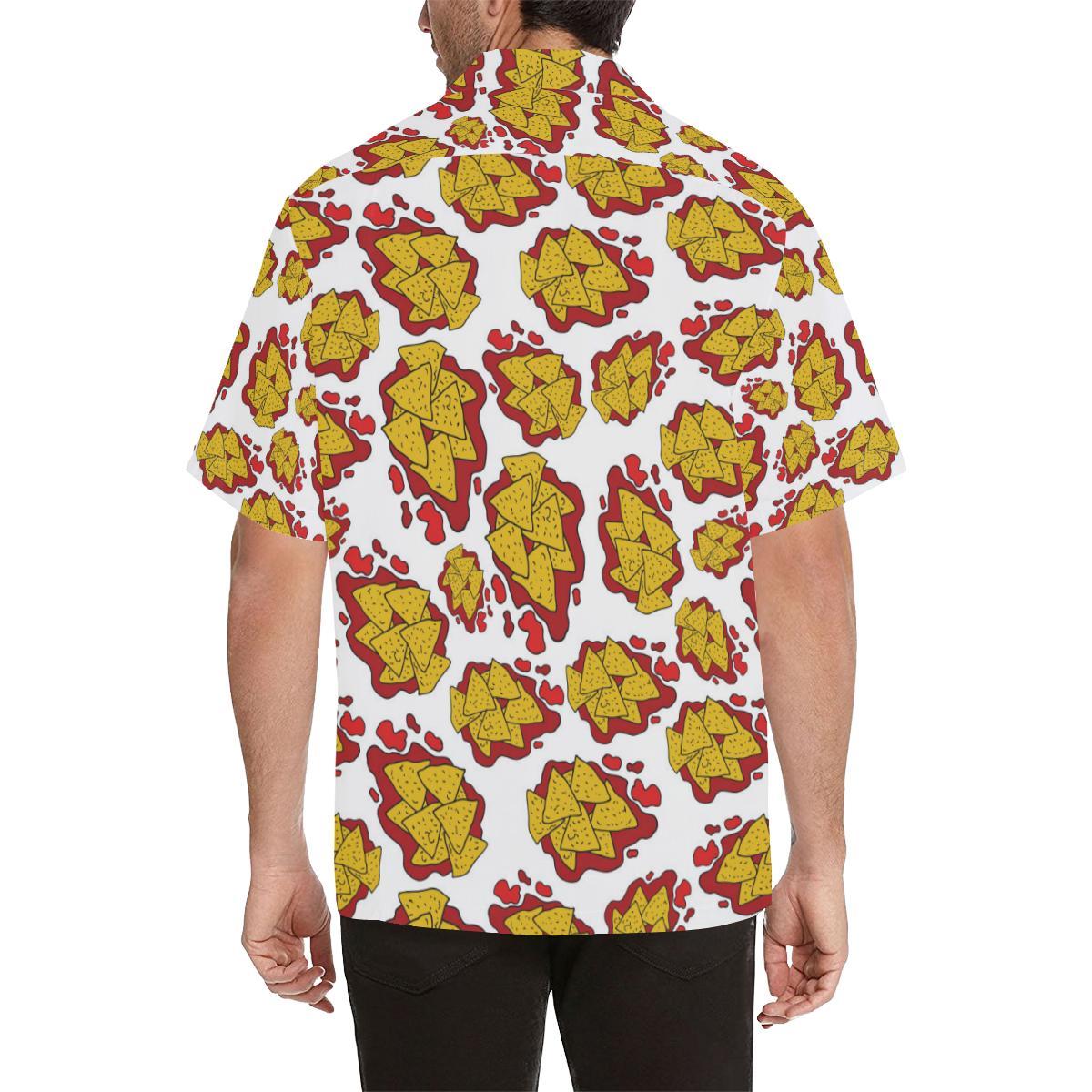 Nachos Pattern Print Design A Hawaiian Shirt